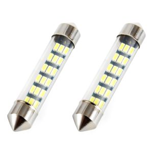 LED STANDARD 3014 18SMD Festoon C5W C10W C3W 41mm bela 12V