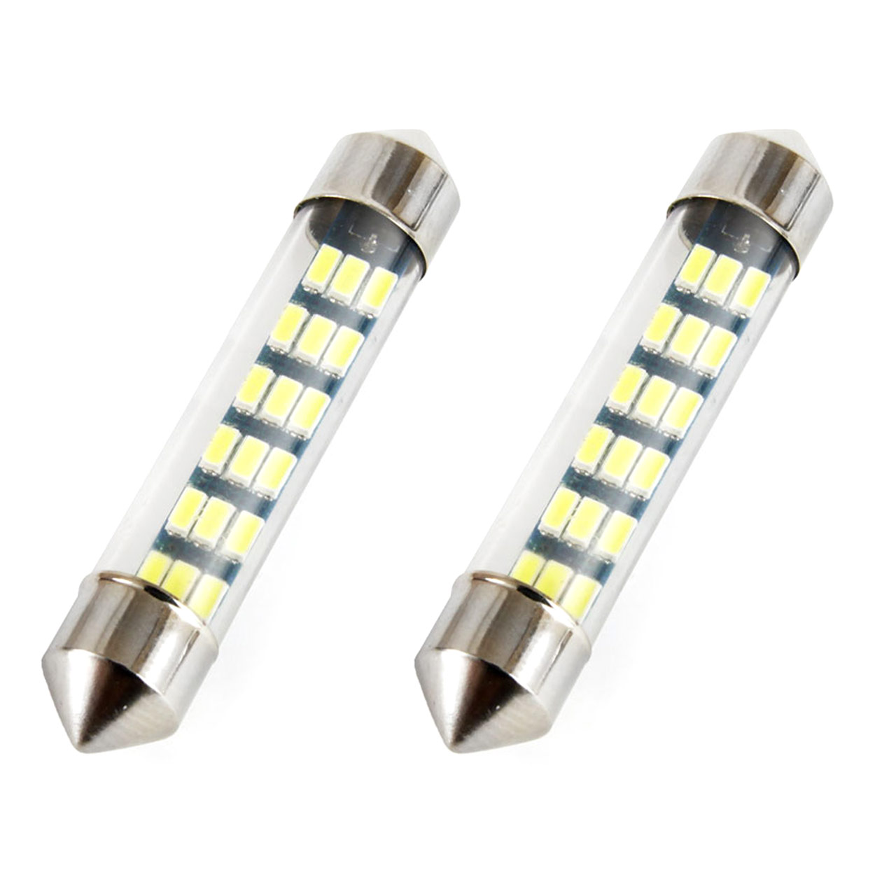 LED STANDARD 3014 18SMD Festoon C5W C10W C3W 41mm bela 12V