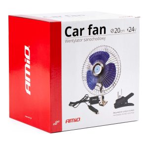 Avtomobilski ventilator kovinski z vijačnim pritrdilom + sponko CFAN-15 +24V