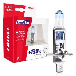 Halogenske žarnice H1 12V 55W LumiTec LIMITED +130% DUO