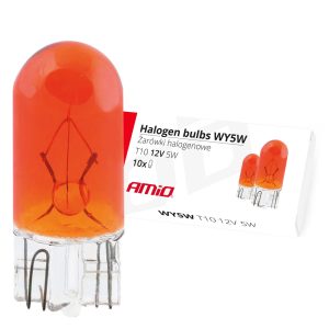 Halogenske žarnice WY5W T10 5W W2.1x9.5d AMBER 12V 10 kosov