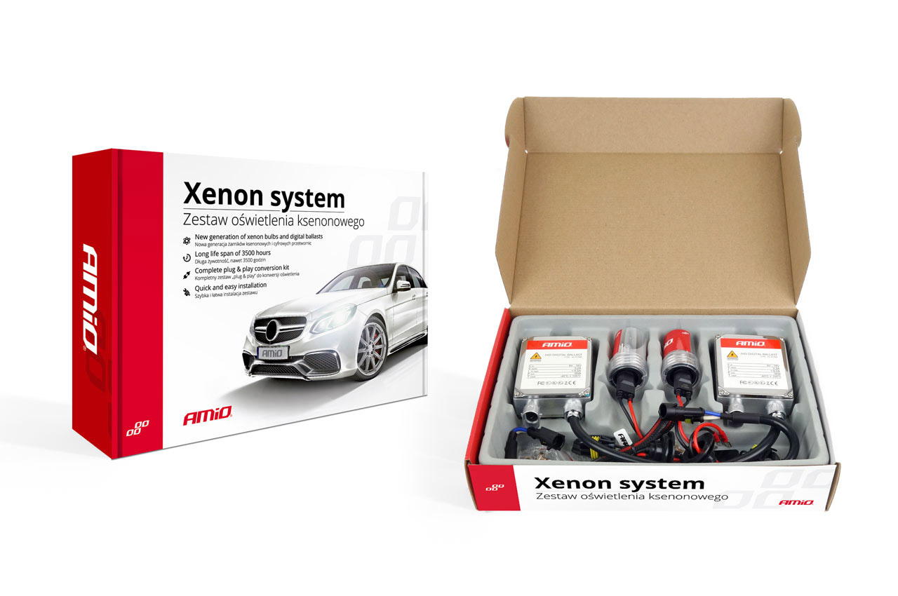 Xenon komplet tip 1103 H1 8000K - immagine 2