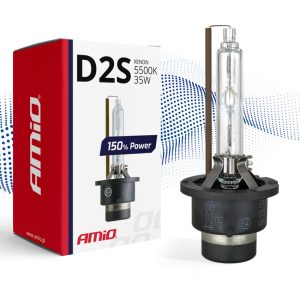 Xenon žarnica D2S 5500K AMiO 150 % POWER