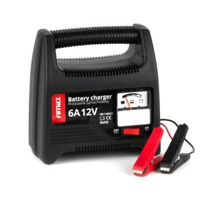 Polnilec za avtomobilski akumulator 6A, 12V AMiO SBC-6A