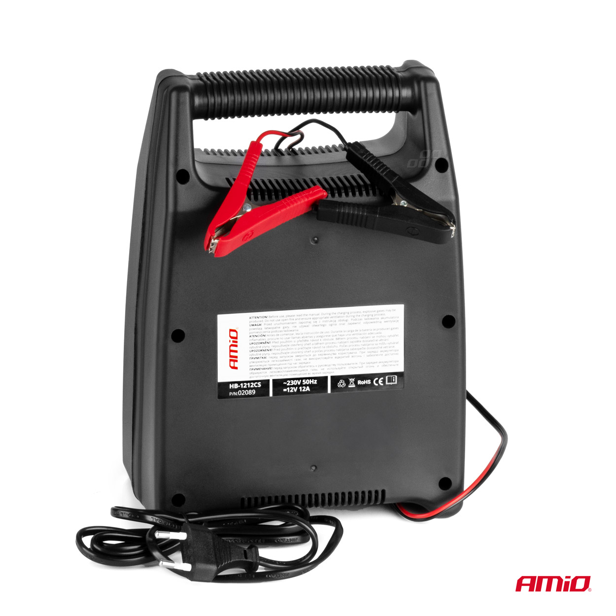 Polnilec za avtomobilski akumulator 12A, 12V AMiO SBC-12A - slika 2