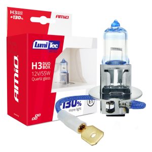 Halogenske žarnice H3 12V 55W LumiTec LIMITED +130% DUO