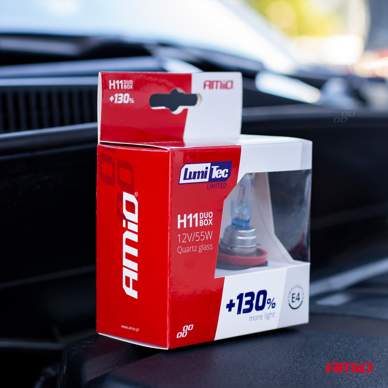 Halogenske žarnice H11 12V 55W LumiTec LIMITED +130% DUO - immagine 8