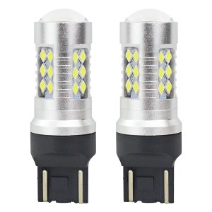 LED Canbus 3030 24SMD T20 7443 W21/5W bele 12V/24V
