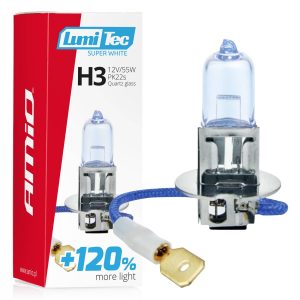 Halogenska žarnica H3 12V 55W LumiTec Super White +120%