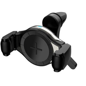Držalo za telefon z brezžičnim polnilnikom COMBO QC 3.0 PHW-03