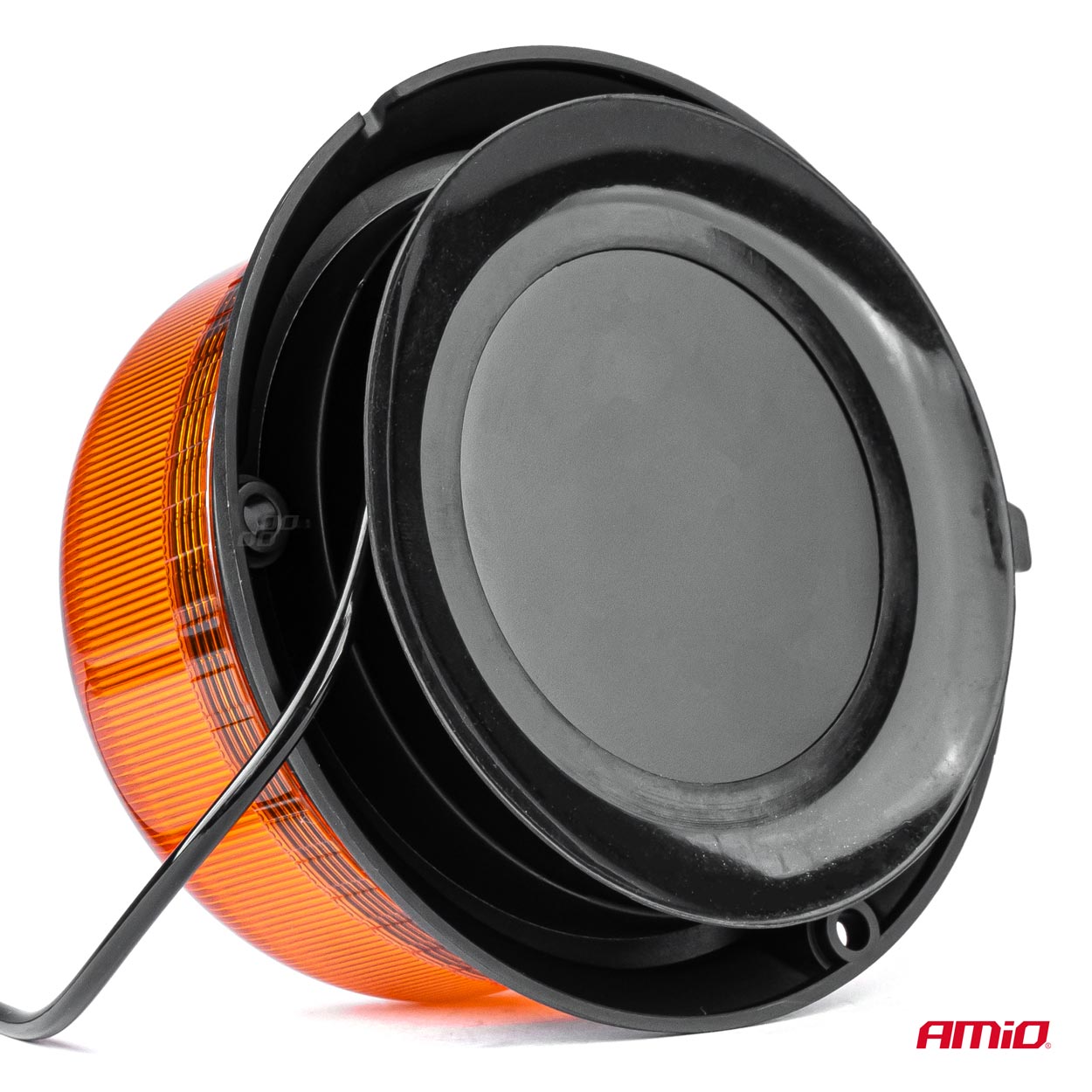 LED opozorilna lučka W03M magnetna R65 R10 36LED 12/24V IP56 AMIO-02295 - slika 2