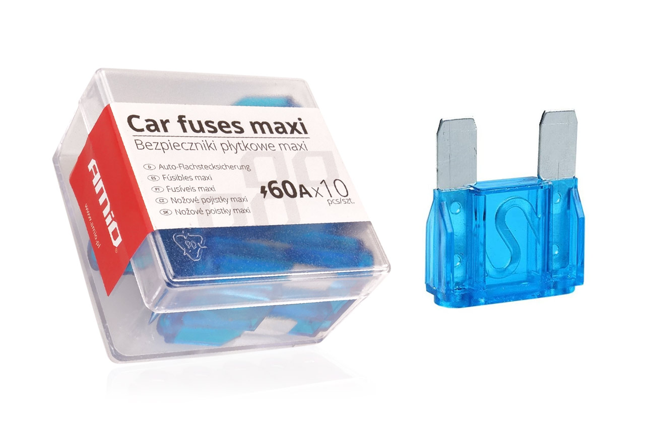 Avtomobilske varovalke MAXI box 10 kosov 60A