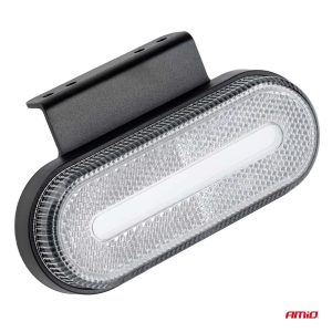 LED lučka za označevanje kontur OM-01-W ovalna, bela