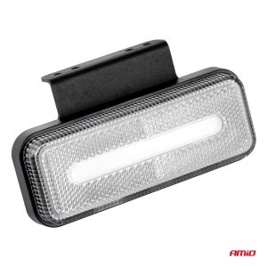 LED lučka za označevanje kontur OM-02-W pravokotna, bela