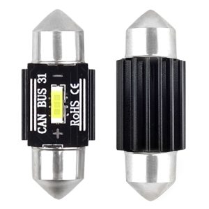 LED Canbus 1860 1SMD UltraBright Festoon C5W C10W C3W 31mm bele 12V/24V