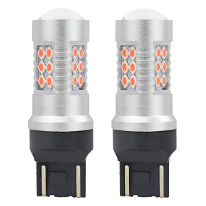 LED Canbus 3030 24SMD T20 7443 WR21/5W rdeča 12V/24V