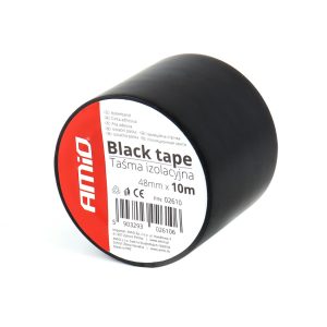 Črn lepilni trak 48 mm x 10 m
