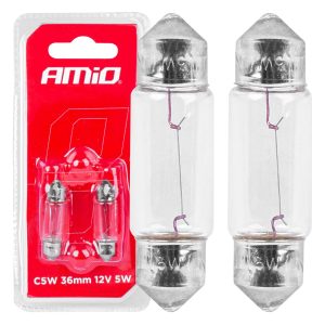 Halogenske žarnice C5W Festoon SV 8,5-8 36mm 12V / 2 kosa, pretisni omot