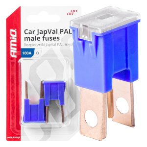 Avtomobilske varovalke JapVal PAL, moške 100A AMIO-03403