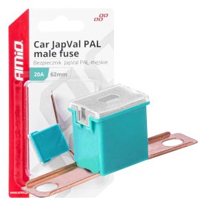 Avtomobilske varovalke JapVal PAL, moške 62 mm 20 A AMIO-03426