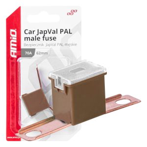 Avtomobilske varovalke JapVal PAL, moške 62 mm 70 A AMIO-03431