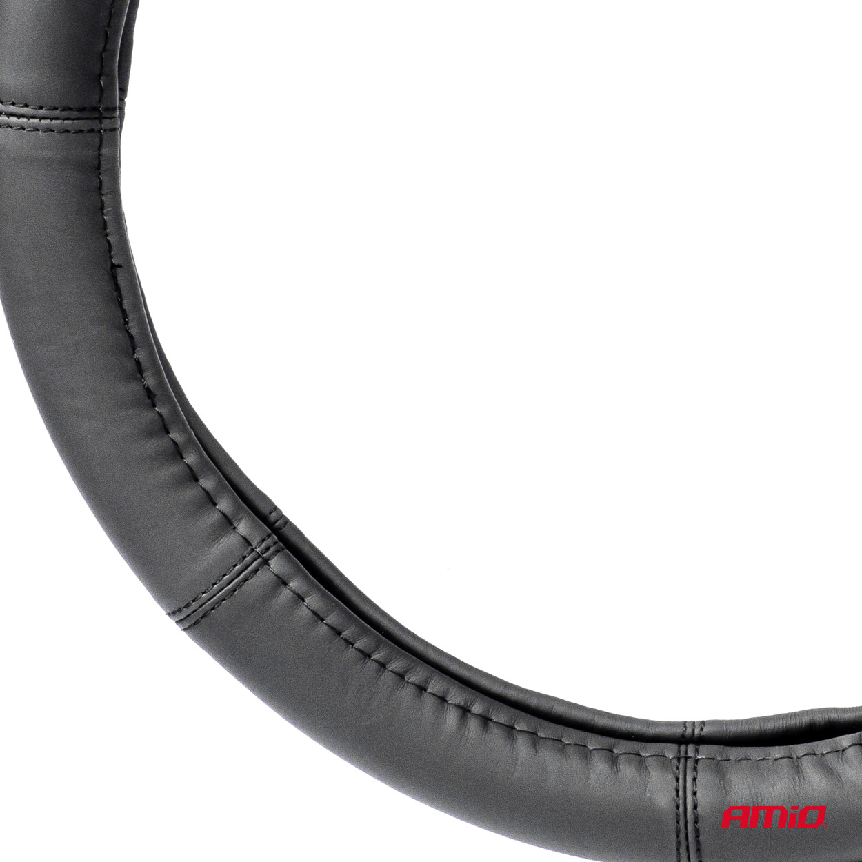 Prevleka za volan, usnjena, serija SWC-48-XL (41-43 cm) - slika 3