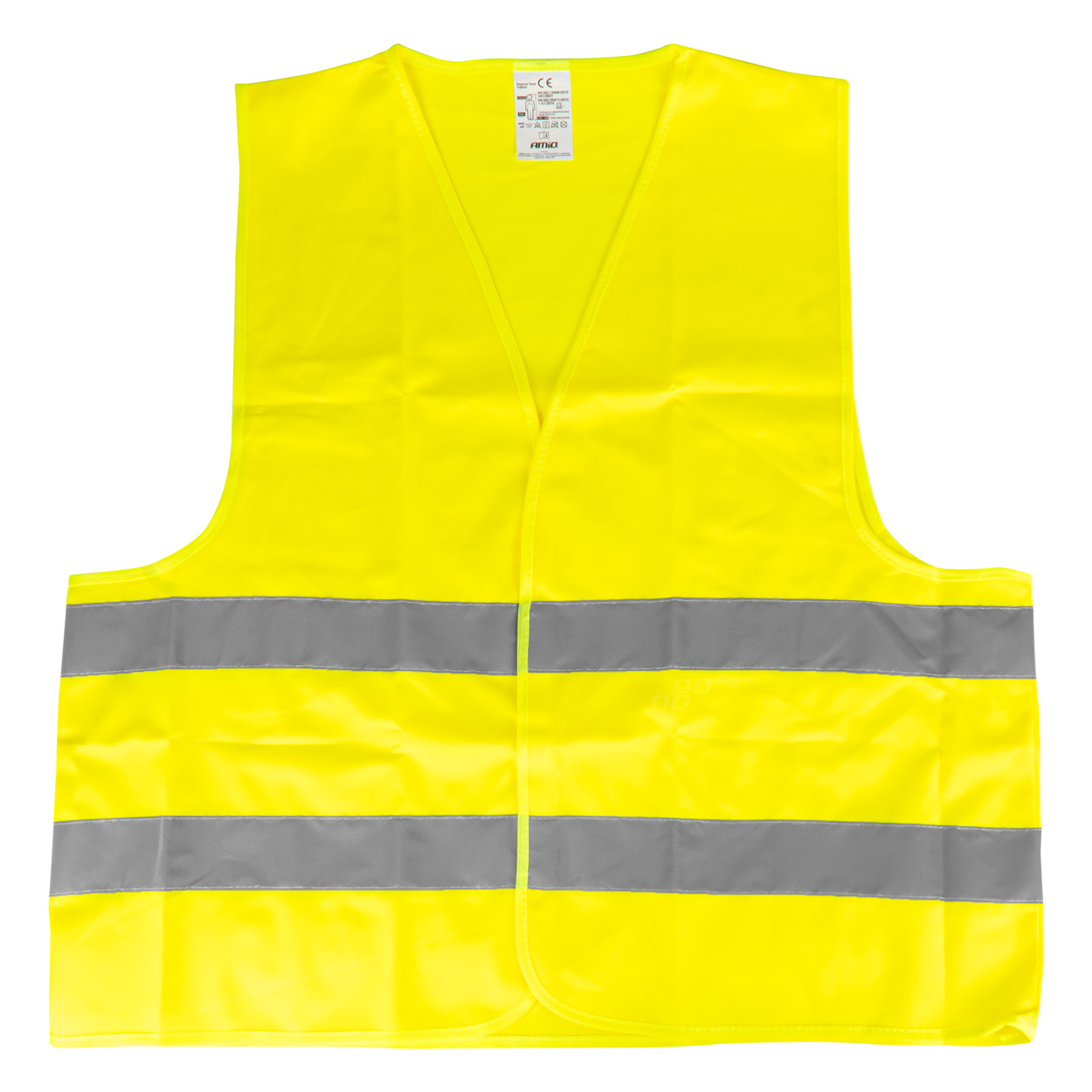 Varnostni jopič XXXL rumene barve s certifikatom AMIO-03935