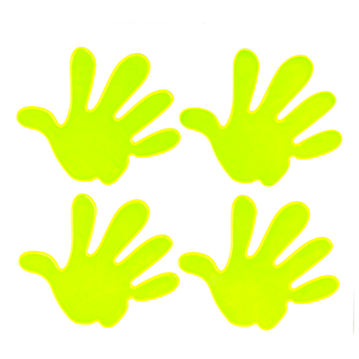 Komplet fluorescentnih nalepk HANDS AMIO-03942