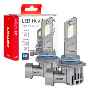 LED žarometi serije X5 WINGER HB4 6000K max. 50W AMIO-03949
