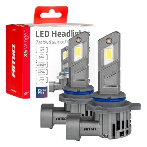 LED žarometi X5-serija WINGER HIR2 6000K max 50W AMIO-03950