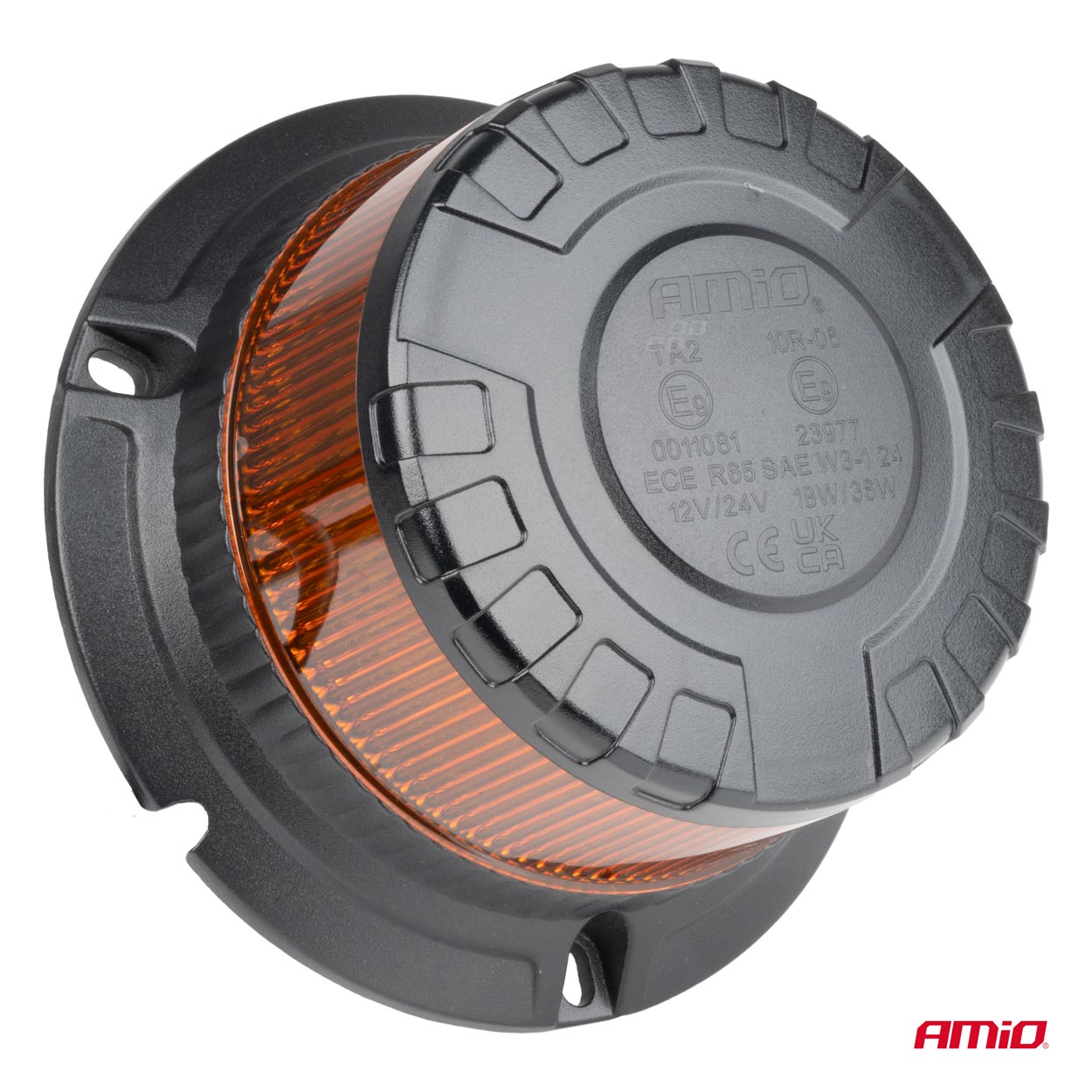 LED opozorilna lučka Heavy Duty W28B 12V 24V AMIO-04106 - slika 2