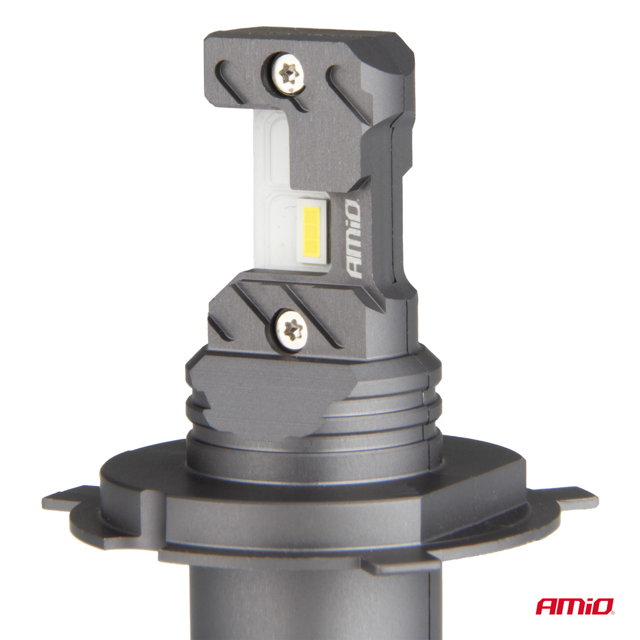 LED žarometi serije Hybrid serije H4 H19 6000K Canbus 60W AMIO-04114 - Image 2