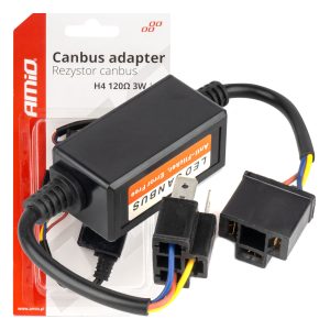 Upor za LED žarnice Canbus 3W 120? H4 AMIO-04127