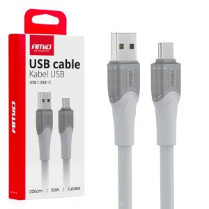 Kabel USB-A na tip-C 60W 200cm FullLINK model X111 AMIO-04290