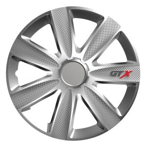 Pokrov platišča GTX karbonski srebrn 14"