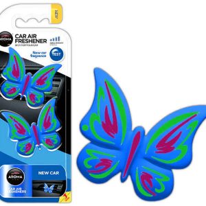 Osvežilec zraka za avto AROMA FANCY SHAPES BUTTERFLY New Car