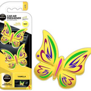 Osvežilec zraka za avto AROMA FANCY SHAPES BUTTERFLY Vanilla