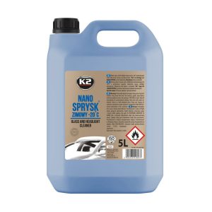 Čistilo za vetrobransko steklo zimsko K2 Nano -20°C / 5L