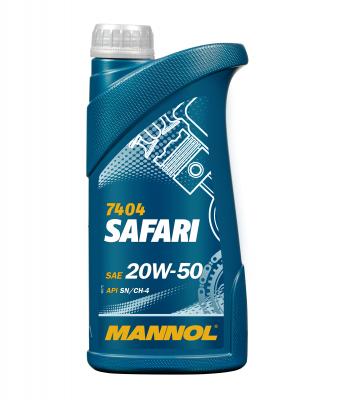 Motorno olje Mannol 20W-50 Safari / 1L