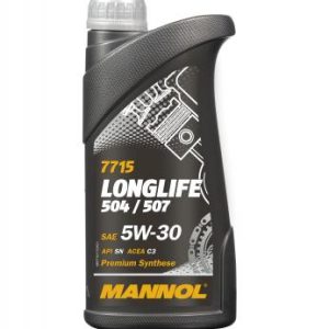 Motorno olje Mannol 5W-30 Longlife 504/507 / 1L
