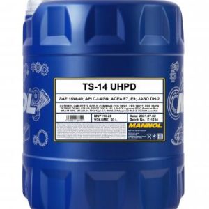 Motorno olje Mannol 15W-40 TS-14 UHPD / 20L