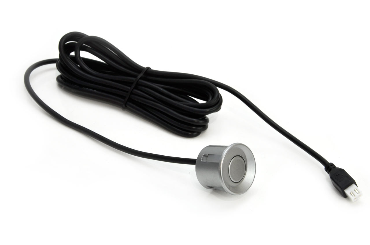 Sistem za pomoč pri parkiranju TFT02 4,3" s HD-501-IR 4 senzorji srebrne barve - slika 2