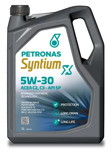 Motorno olje Petronas 5W-30 Syntium X C2/C3 / 5L