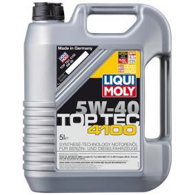 Motorno olje Liqui Moly 5W-40 Top Tec 4100 / 5L