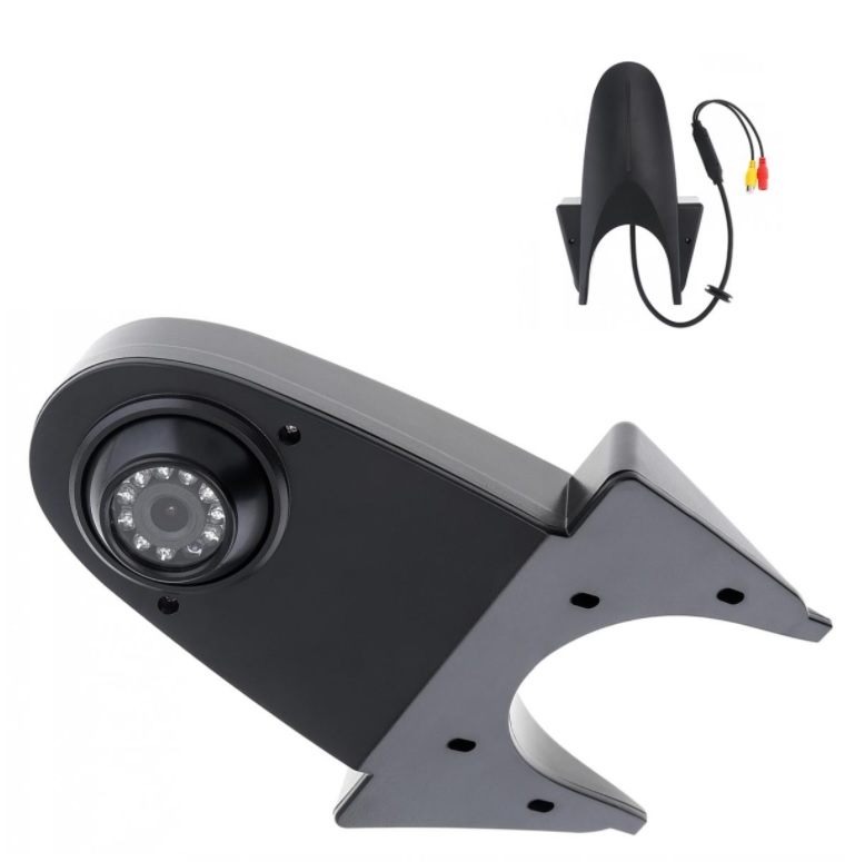 Sistem za pomoč pri parkiranju TFT02 4,3" s HD-502-IR 4 senzorji bele barve - immagine 7