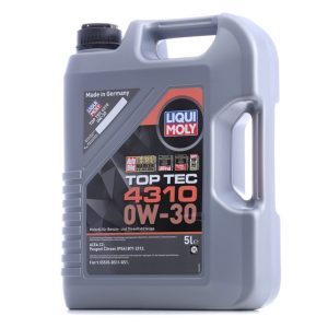 Motorno olje Liqui Moly 0W-30 Top Tec 4310 / 5L