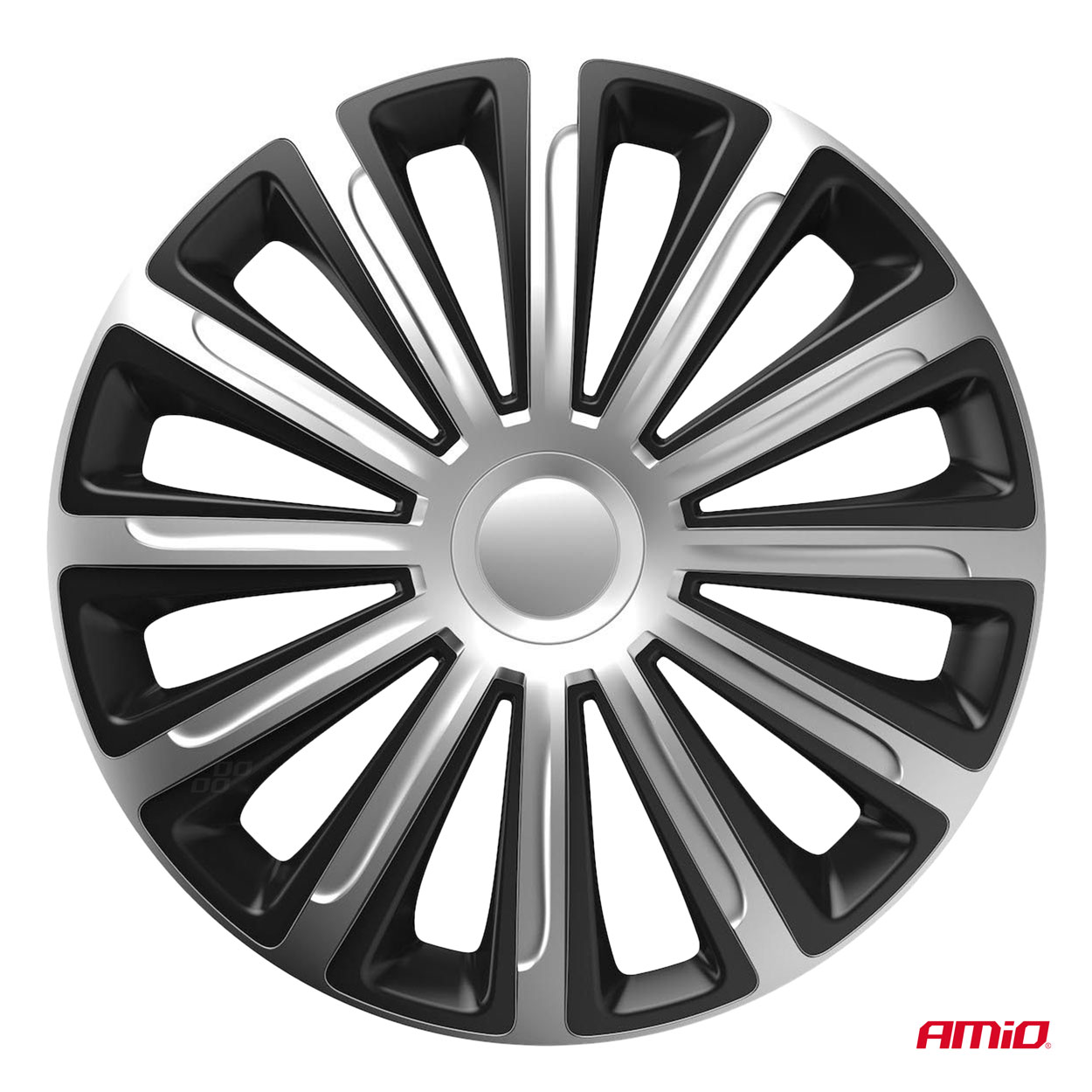 Pokrov platišča, komplet 4 kosov, Trend Black & Silver 13" Color Box - immagine 2