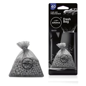 Osvežilec zraka za avto AROMA FRESH BAG Black - NEW - ceramic