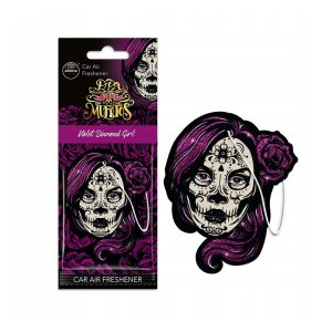 Osvežilec zraka za avto AROMA CAR MUERTOS Violet Girl Spicy Delight