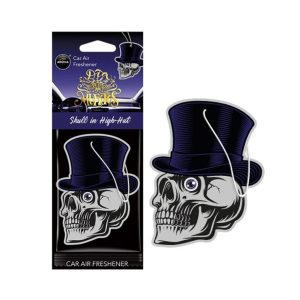 Osvežilec zraka za avto AROMA CAR MUERTOS Skull in Hat Black Oud
